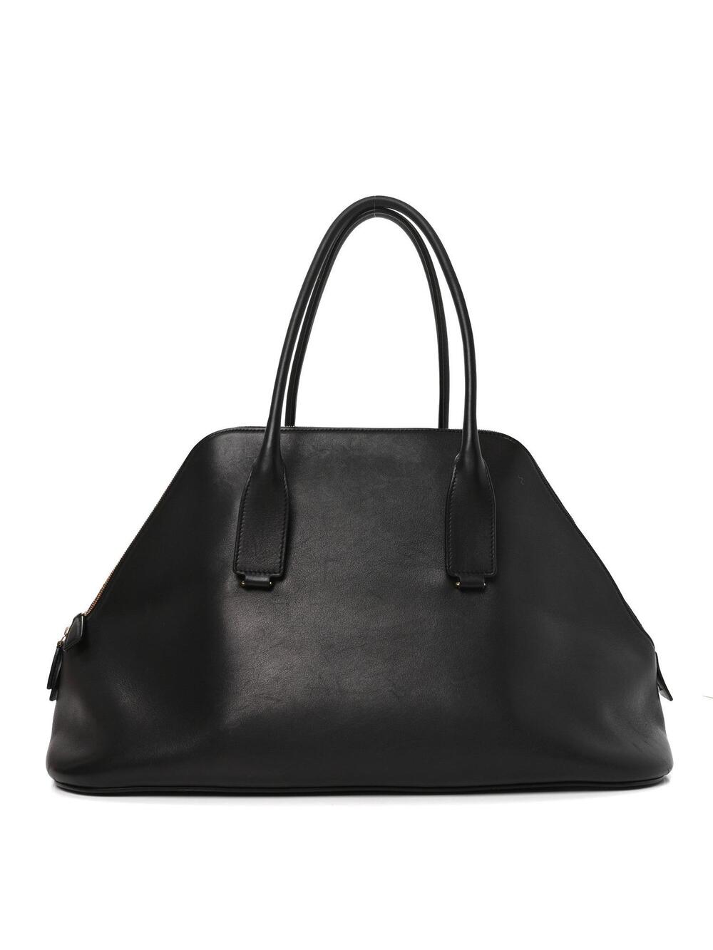 The Row Polished Saddle Calfskin Large #372529T27B